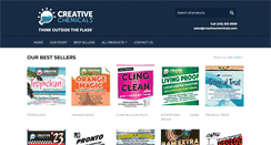 Desktop Screenshot of creativechemicals.com